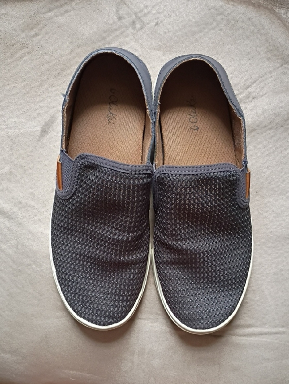 Olukai Slip-on Pehuea Dark Gray Women's Size 8